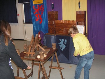 catapulte jeux médiévaux