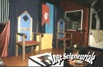 loge et vente médiévale